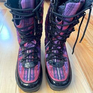 Coach Peggy Signature Multi color boots